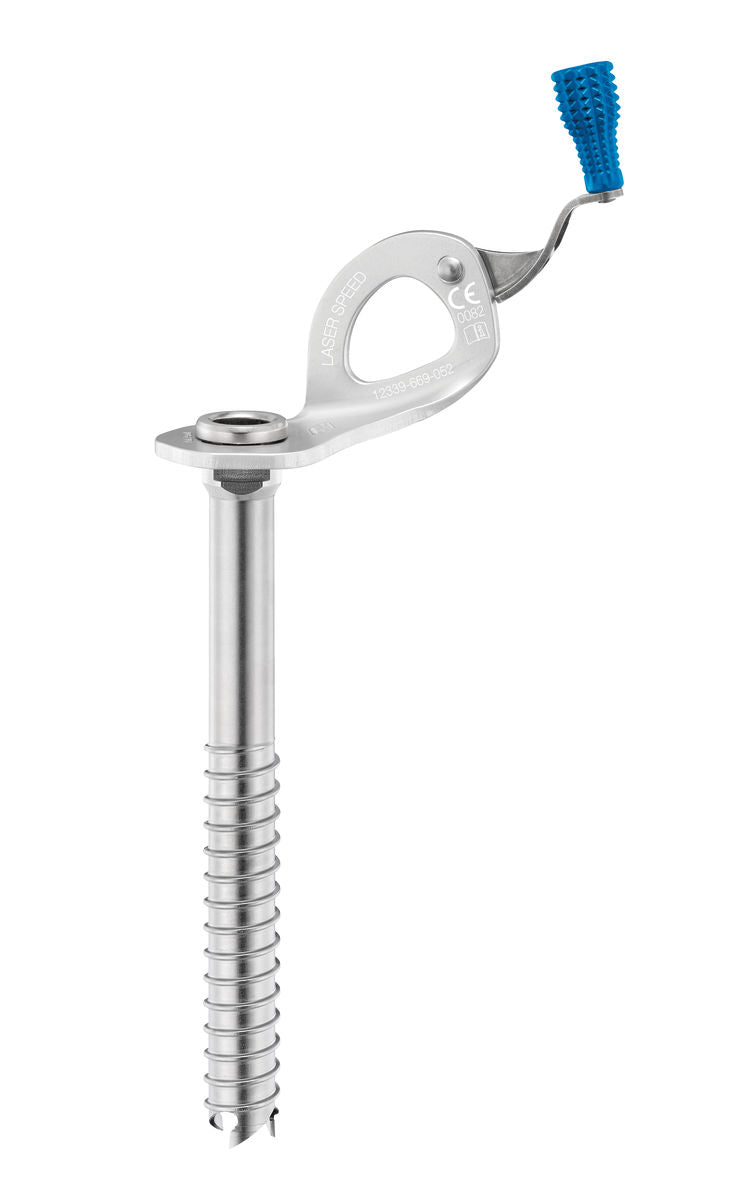 Petzl Laser Speed Ice Screw 17cm Blue Blue