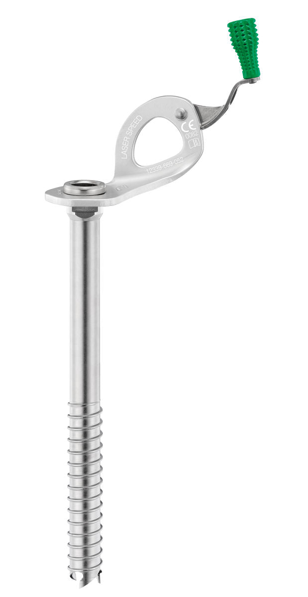 Petzl Laser Speed Ice Screw 21cm Green Green