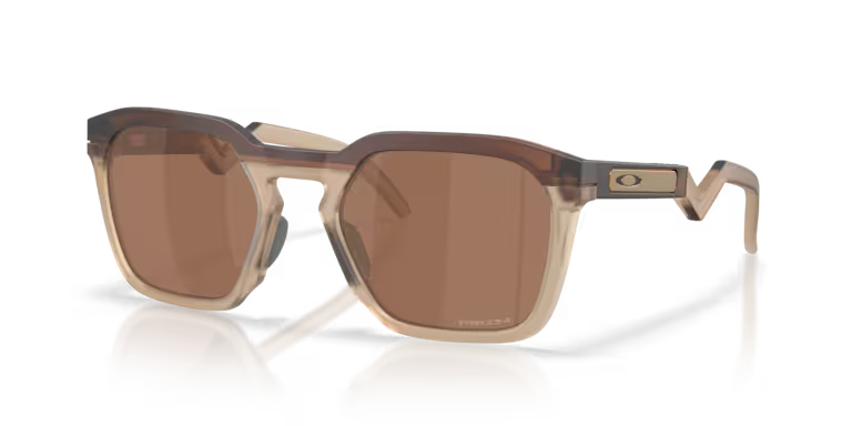 Oakley Mens Hstn Sq Sunglasses, Matte Root Beer/prizm Tungsten