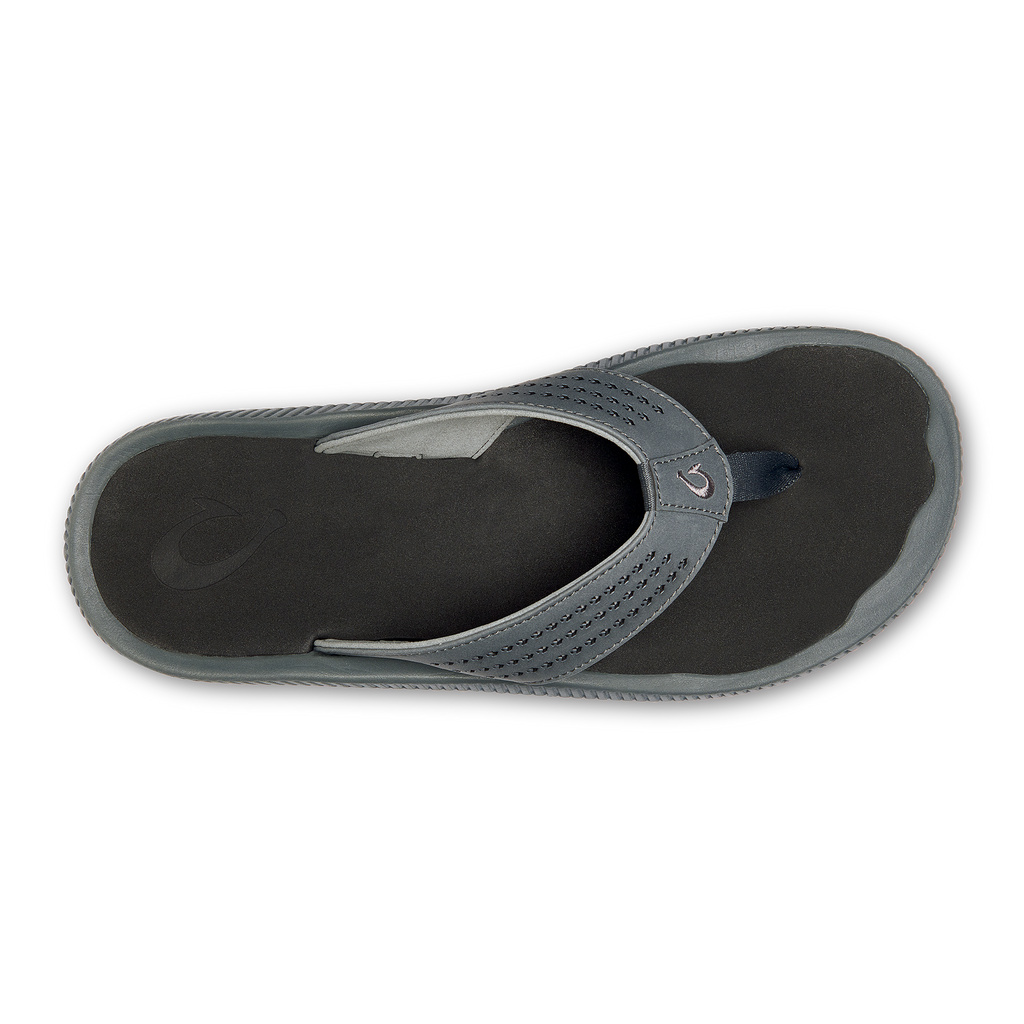 Olukai Men's Ulele Sandal Drk shadow/black