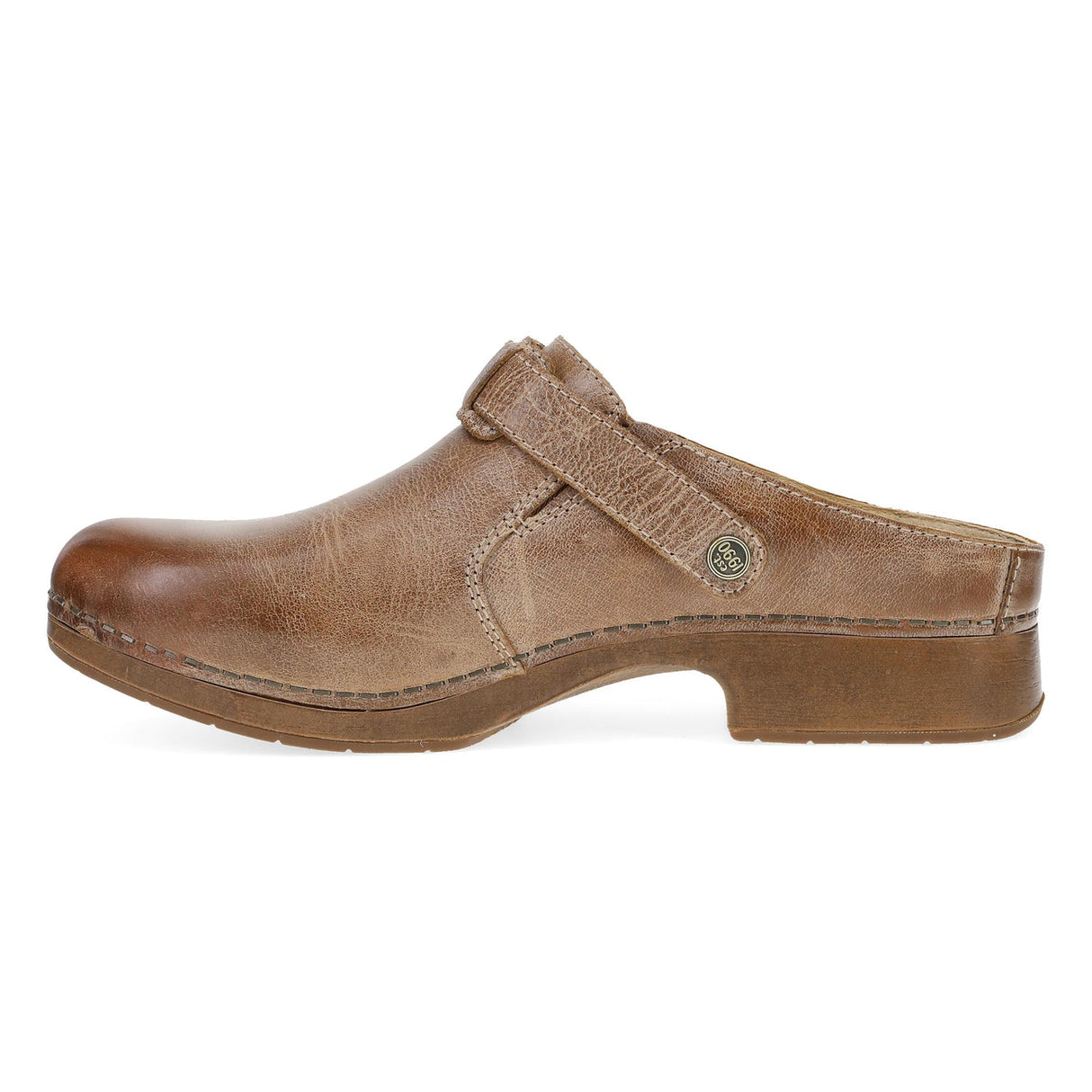 Dansko Millie Womens Clog Tan waxy brush off