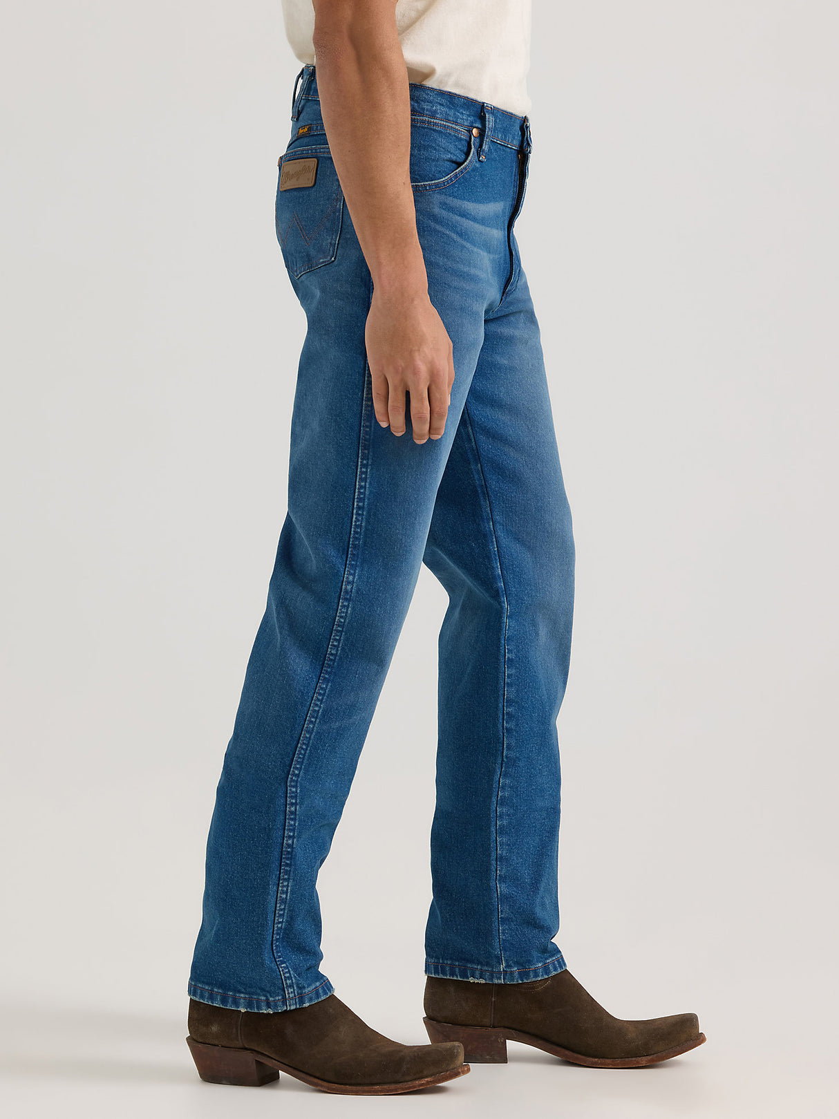 Wrangler Men's Vintage-Inspired Cowboy Cut Regular Fit Jeans - Heritage Navy Heritage Navy / / 30IN
