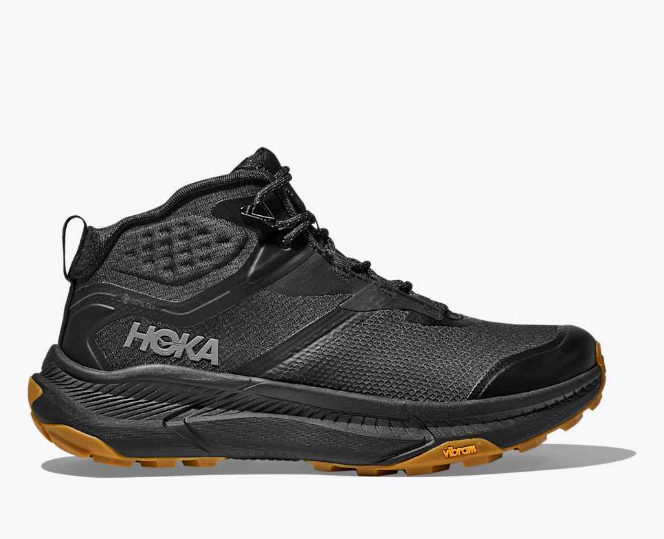 Hoka Transport Hike Gtx Mens Shoe Black/black