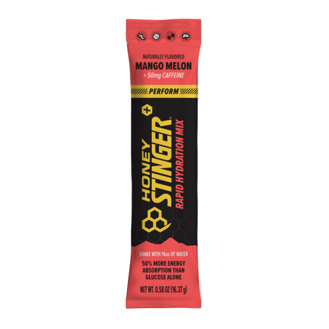 Honey Stinger Rapid Hydration Perform - Mango Melon w/ Caffeine