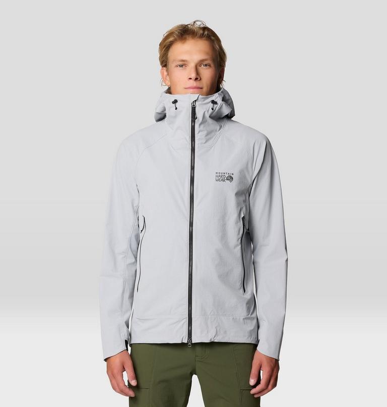 Mountain Hardwear Mens Chockstone Alpine Lt Hooded Jacket Glacial