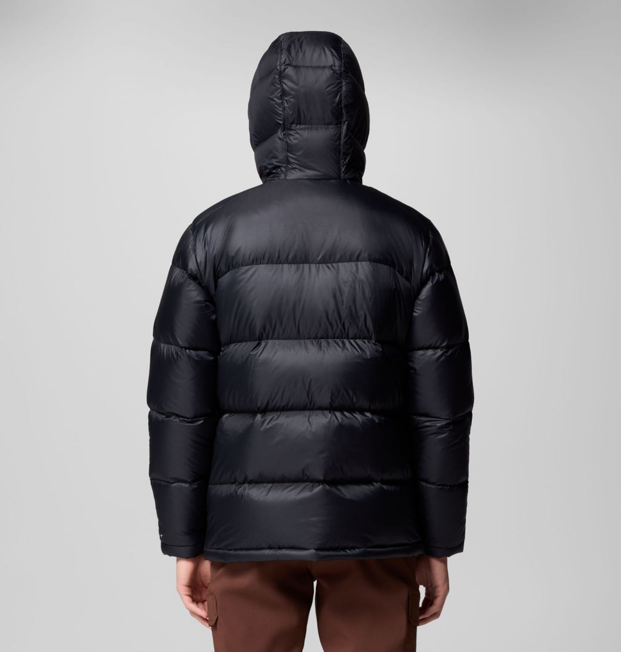 Columbia Mens Cloudview Down Hooded Jacket Black