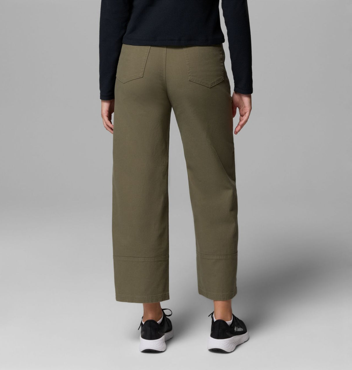 Columbia Womens Roc Wide Leg Pant Stone green