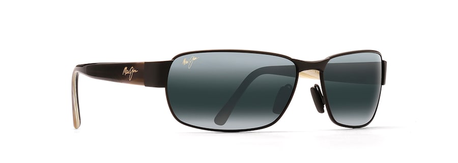 Maui Jim Black Coral Sunglasses, Black/grey Bigradient Blk/gry bigrad