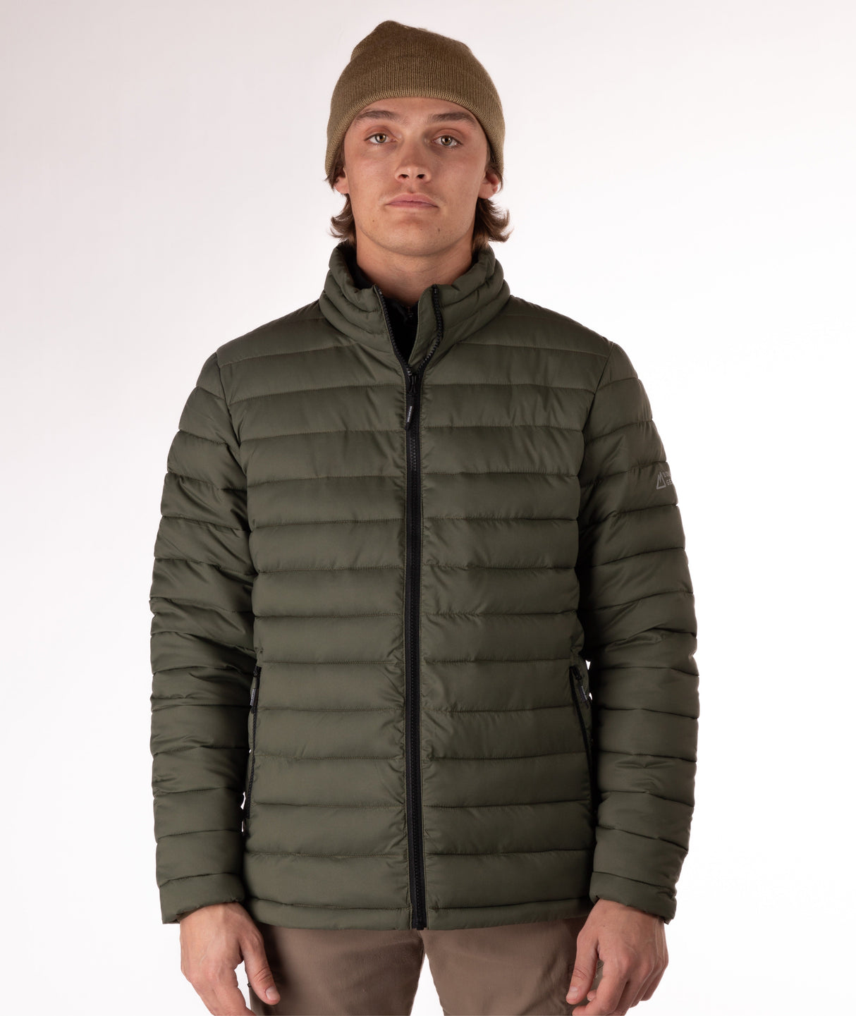 Boulder Gear Mens Voyage Puffy Jacket Olive night