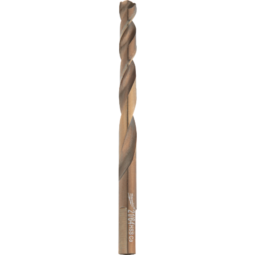 Milwaukee 21/64 In. Cobalt Red Helix Drill Bit