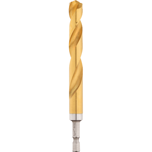 Milwaukee 15/32 In. Shockwave Red Helix Titanium Drill Bit