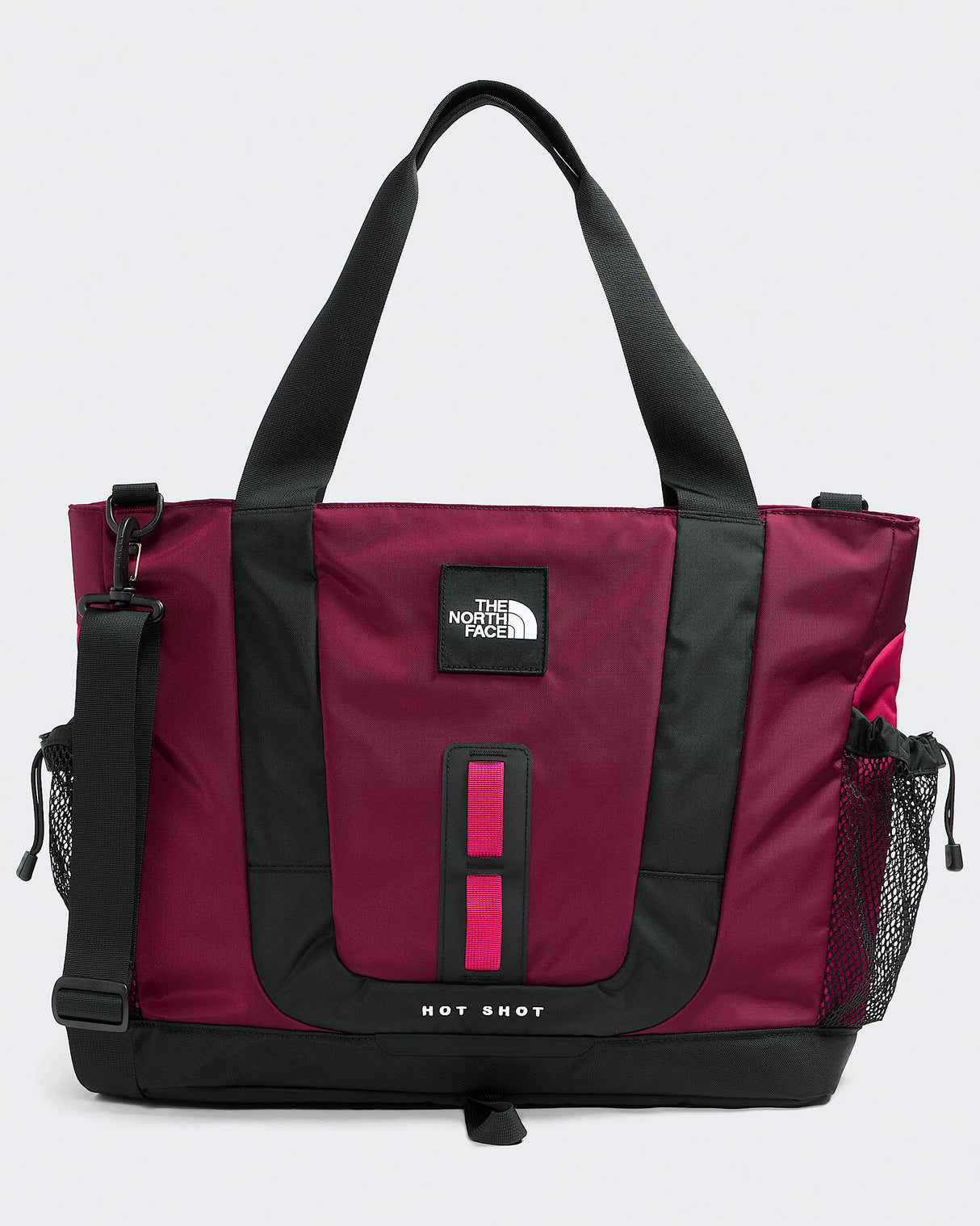 The North Face Hot Shot Tote, Burgundy Crush/lali Guran Brgndy crsh/lli gurn