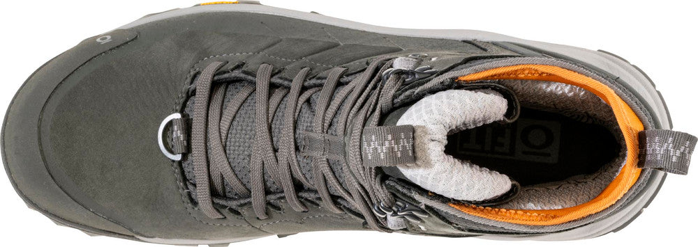 Oboz Men's Bangtail Mid Insulated Waterproof Boot - Charcoal Charcoal