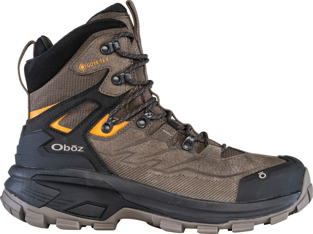 Oboz Footwear Mens Bridger Ridge Mid GTX Waterproof Boot - Classic Brown Classic Brown / / MEDIUM