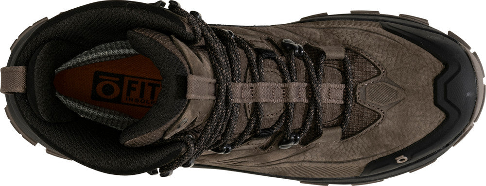 Oboz Footwear Mens Bridger Ridge Mid GTX Waterproof Boot - Classic Brown