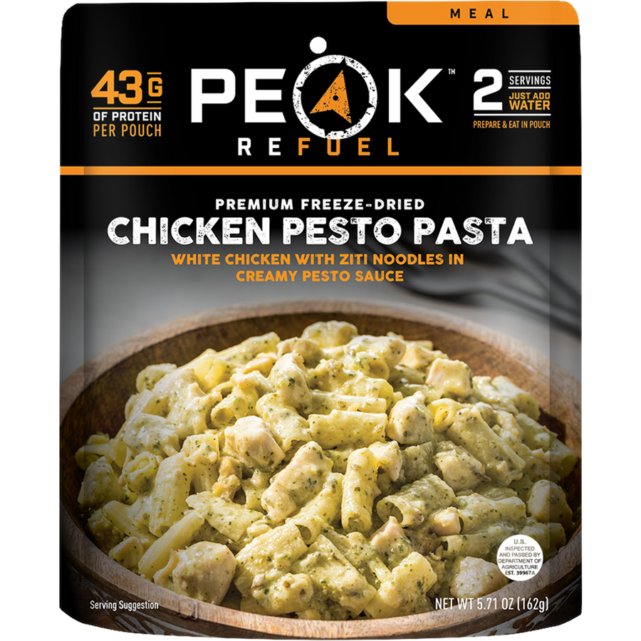 Peak Refuel Chicken Pesto Pasta Freeze Dried Meal Ckn pesto