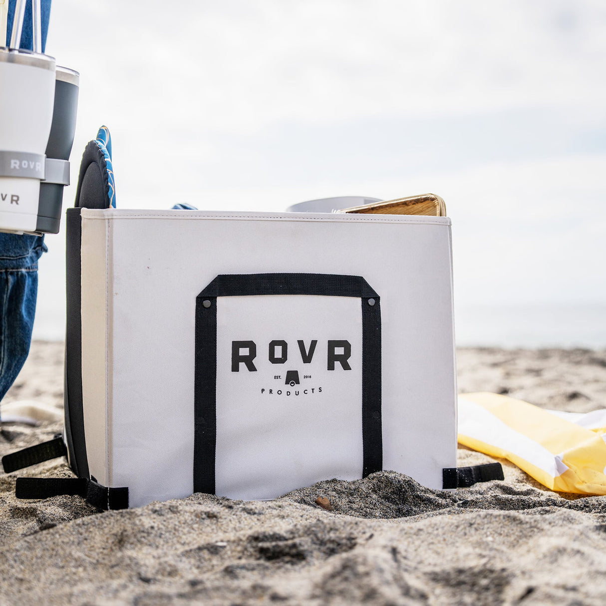 Rovr Products Landr Bin 60, Grey Grey
