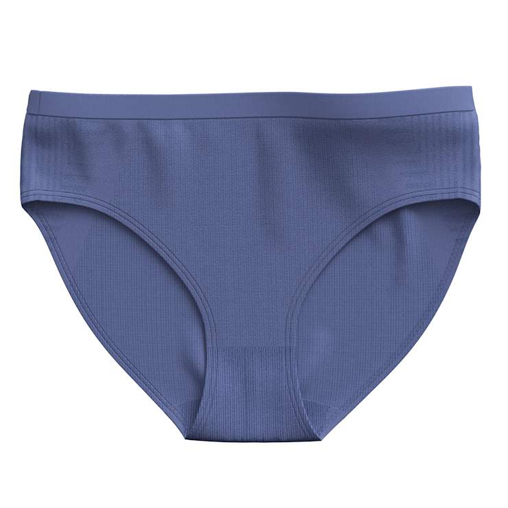 Smartwool Womens Intraknit Bikini Boxed Nightfall blue