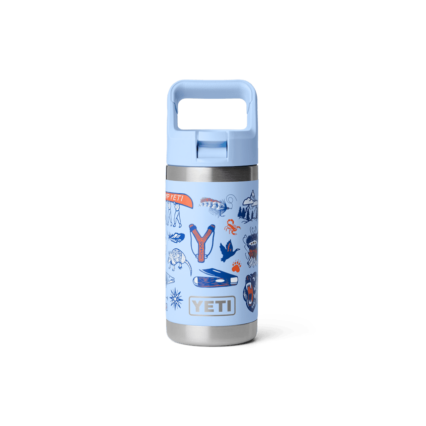 Yeti Rambler Jr Kids Bottle 12oz, Big Sky/summer Camp Big sky/smmr cmp