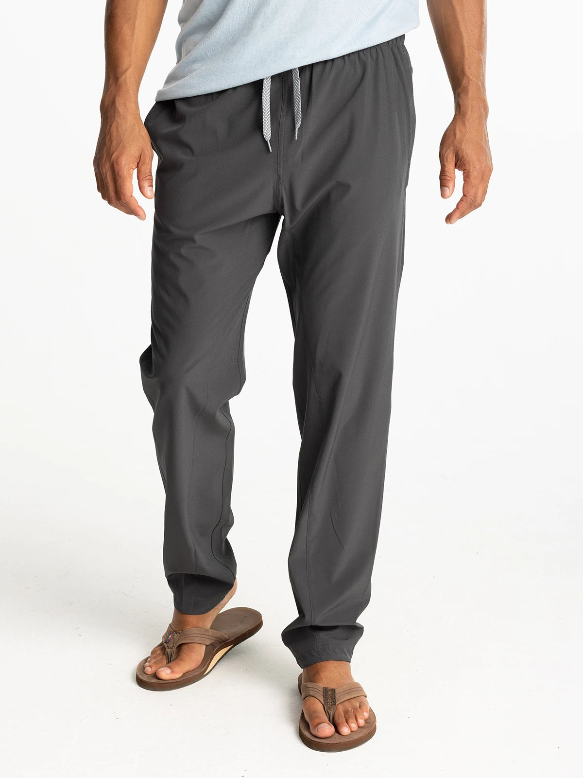 Free Fly Apparel Mens Breeze Pant - Black Sand Black Sand / / 30IN