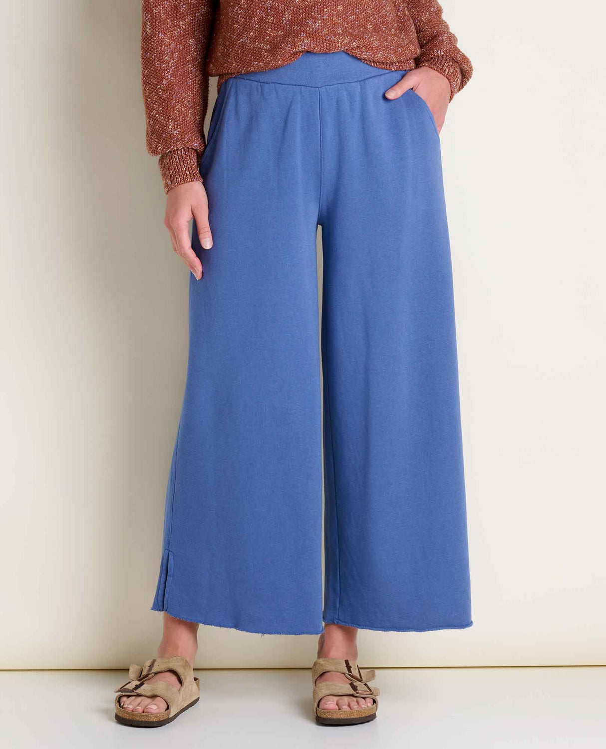 Toad Co. Womens Fernscape Wide Leg Pant Kyanite
