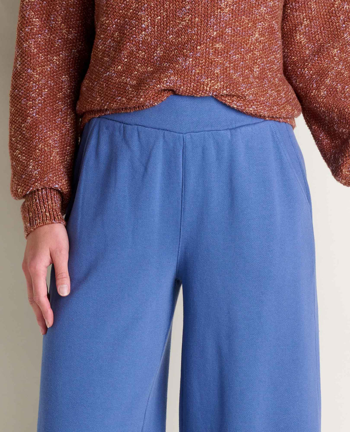 Toad Co. Womens Fernscape Wide Leg Pant Kyanite