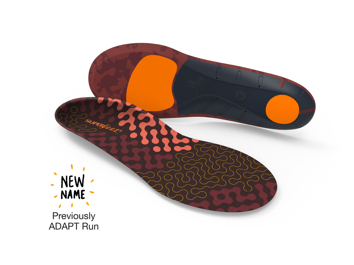 Superfeet Run Cushion Low Arch - Tandoori Spice Tandoori Spice