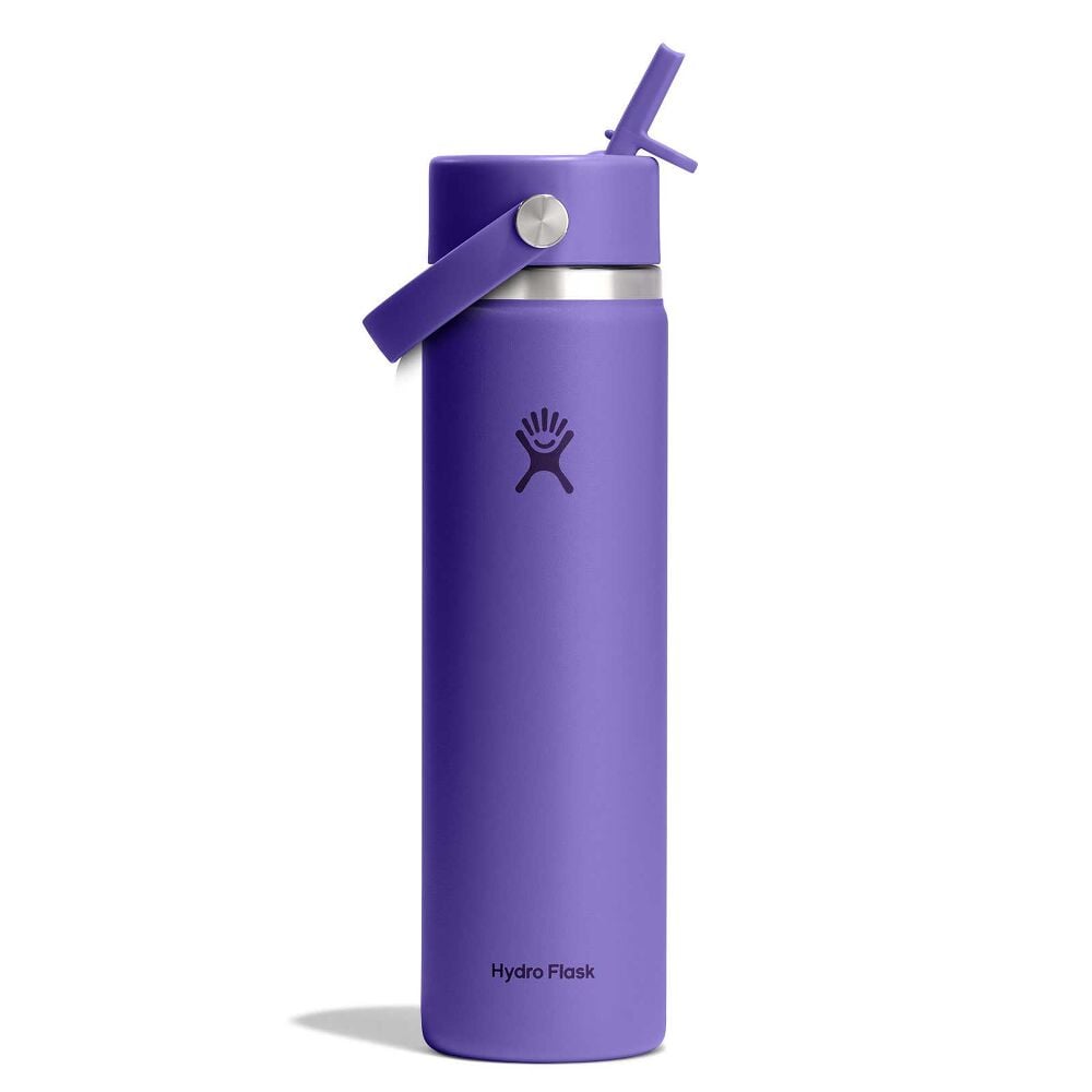 Hydro Flask 24oz Wide Flex Straw Cap Bottle, Utopia Purple Utopia purple