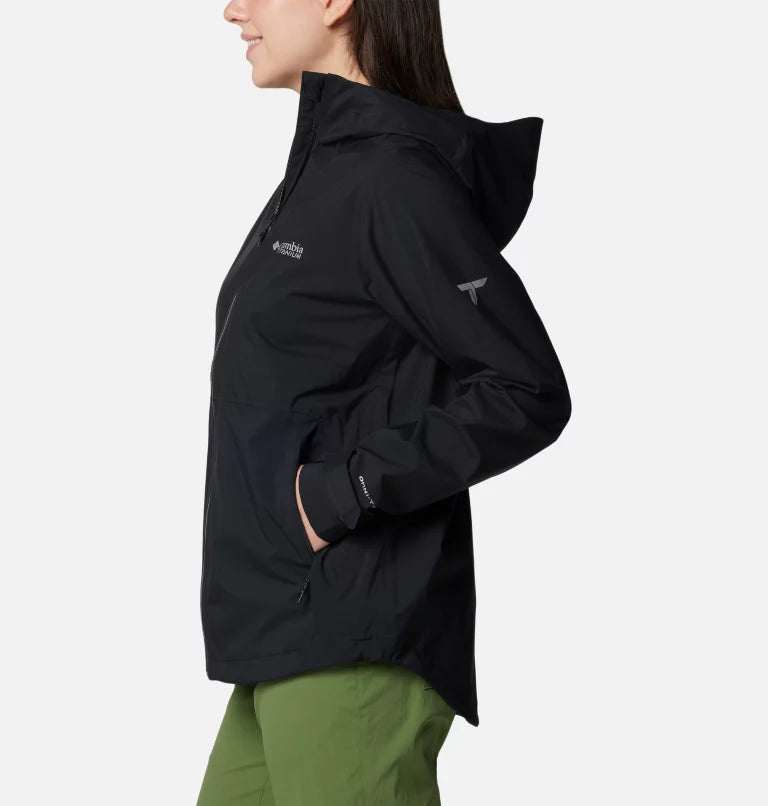 Columbia Womens Omni-Tech AmpliDry II Shell - Black