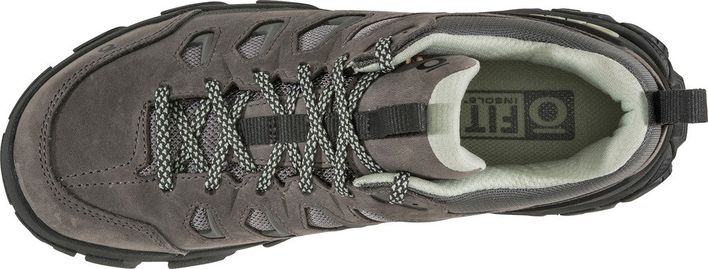 Oboz Footwear Womens Sawtooth X Low Waterproof Shoe - Hazy Gray