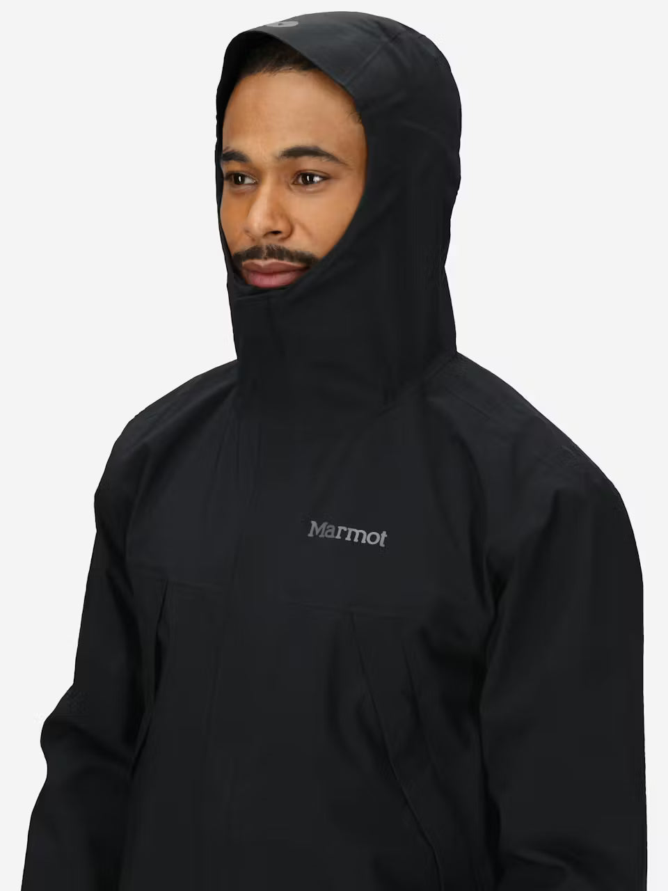 Marmot Mens Precip Eco Pro Rain Jacket Black