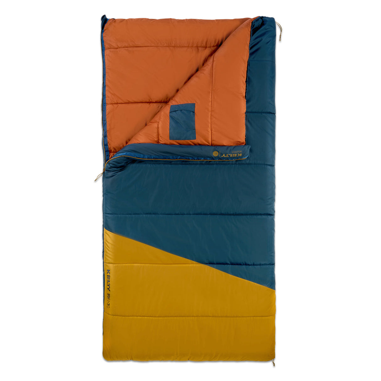 Kelty Solstice 20-degree Sleeping Bag, Midnight Navy Midnight navy
