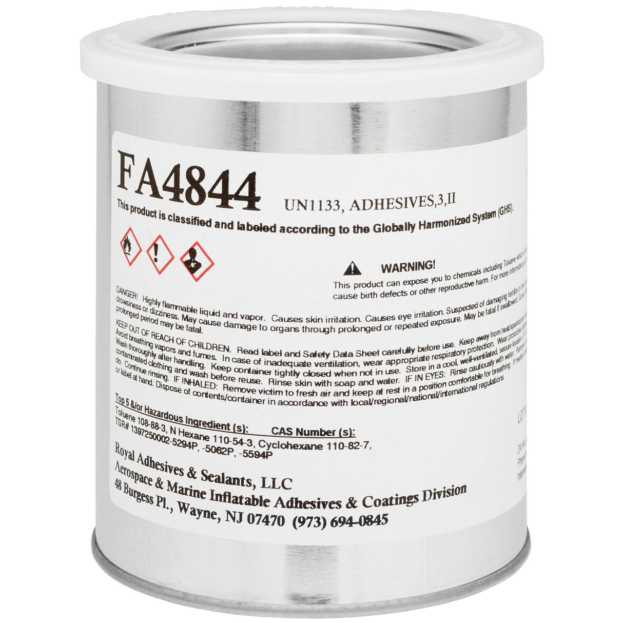 Northwest River Supp Clifton Hypalon Adhesive Fa 4844 4oz