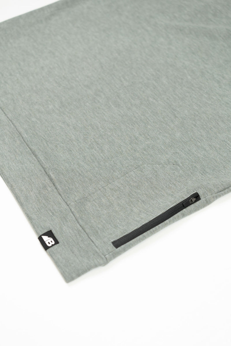 Belong Designs Mens Powell Fleece Crewneck Light pine