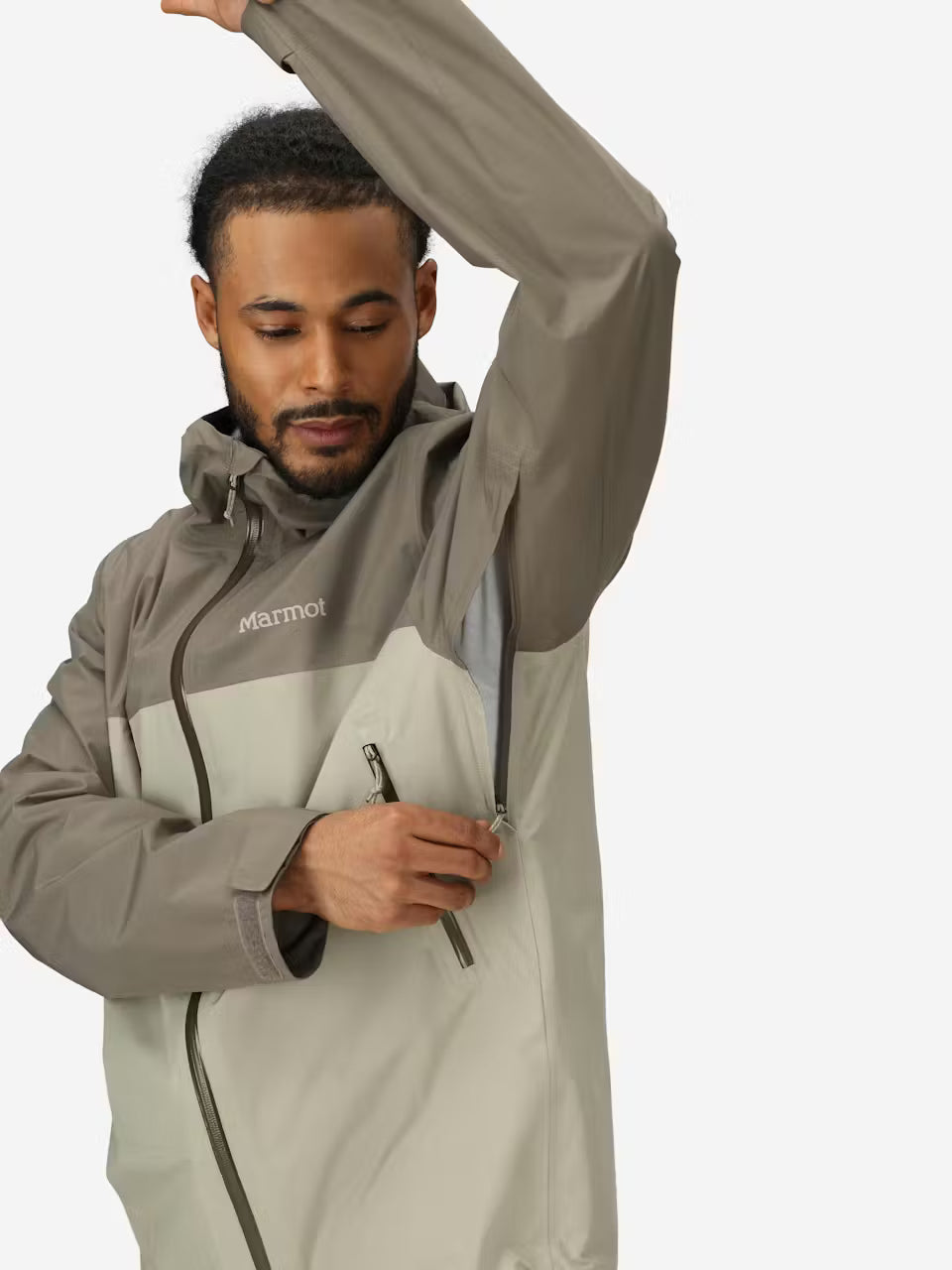 Marmot Mens Minimalist Pertex Jacket Claystone/shale grey