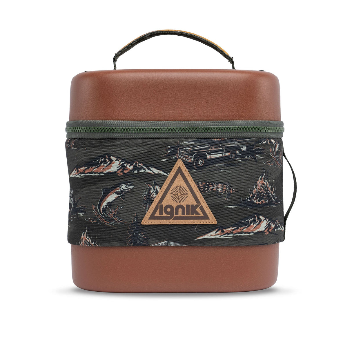 Ignik Pounder 2 Pack Case Refillable Propane Cylinder, Wildlife Wildlife