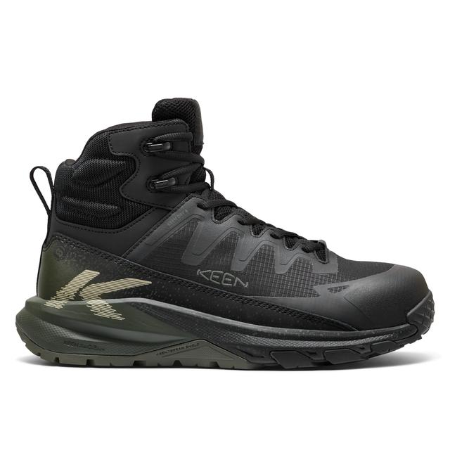 Keen Targhee Blur Waterproof Work Boot (Carbon Toe) Forest Night/Black