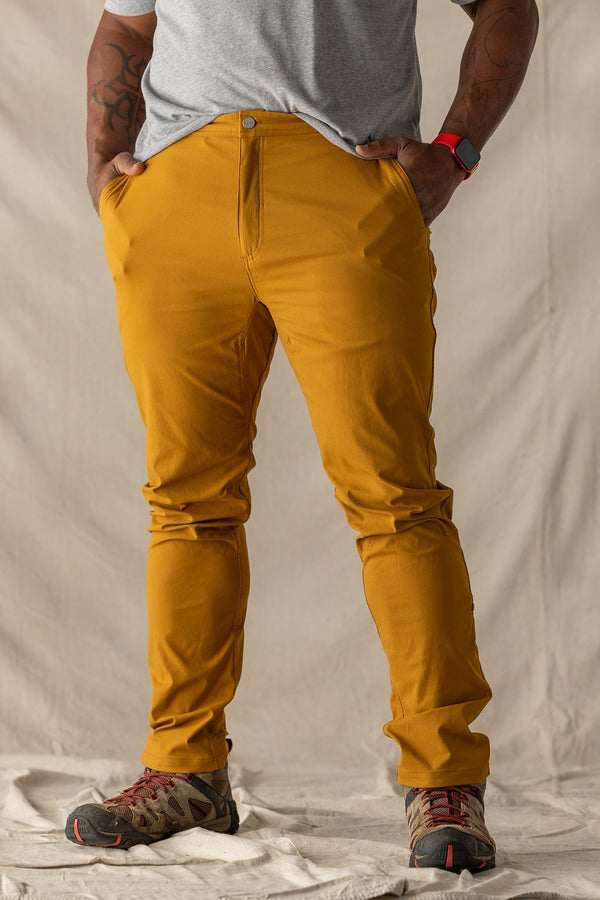 Livsn Mens Ecotrek Trail Pants Caramel
