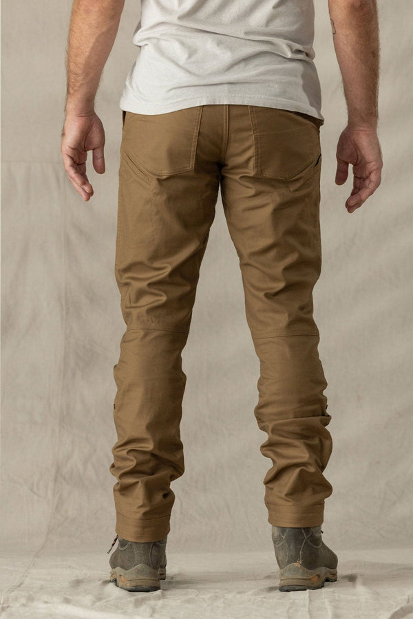 Livsn Mens Flex Canvas Pant V3 Brown