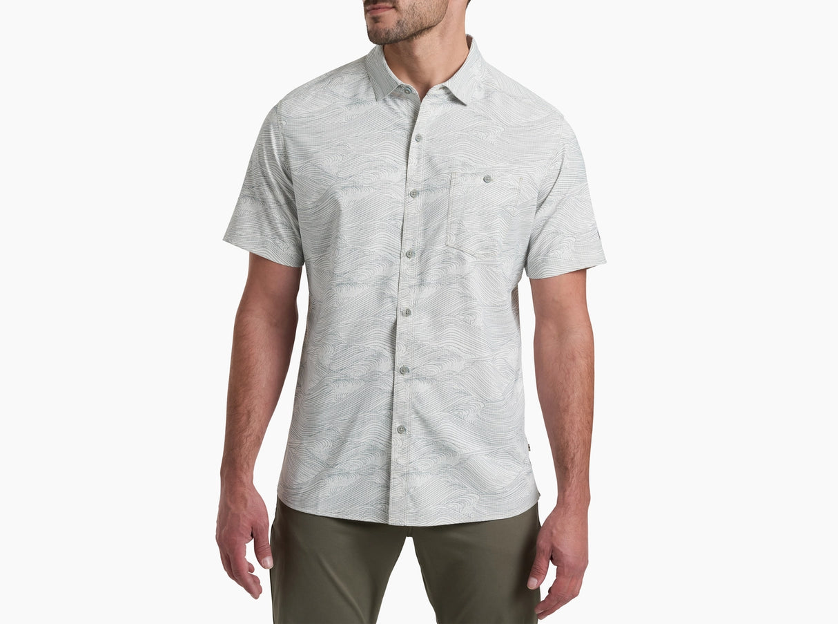Kuhl Clothing Mens Persuadr Shortsleeve Bone
