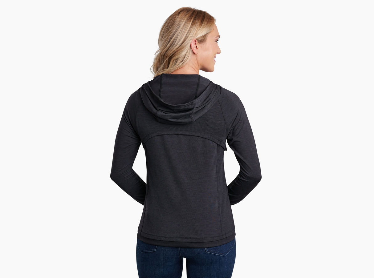 Kuhl Clothing Womens Inspira Full Zip Hoody Black