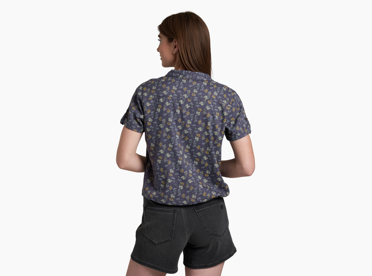 Kuhl Clothing Womens Liliana Shortsleeve Mystic print