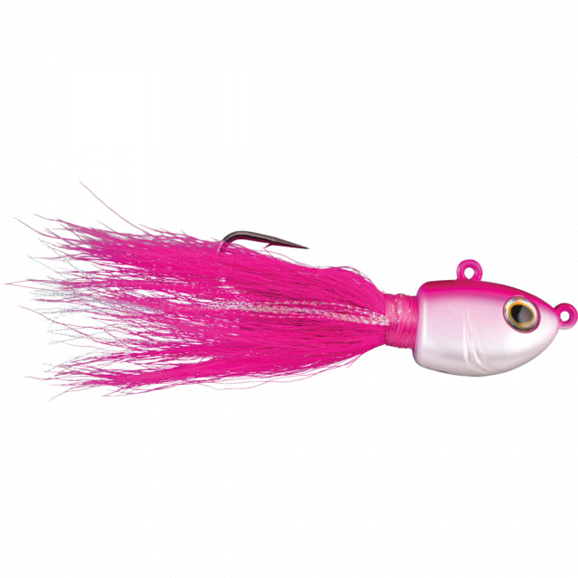 Berkley Fusion19 Bucktail Jigs | 1/4 oz | 2/0 | Model #FSN19BUCK1/4-PK Pink