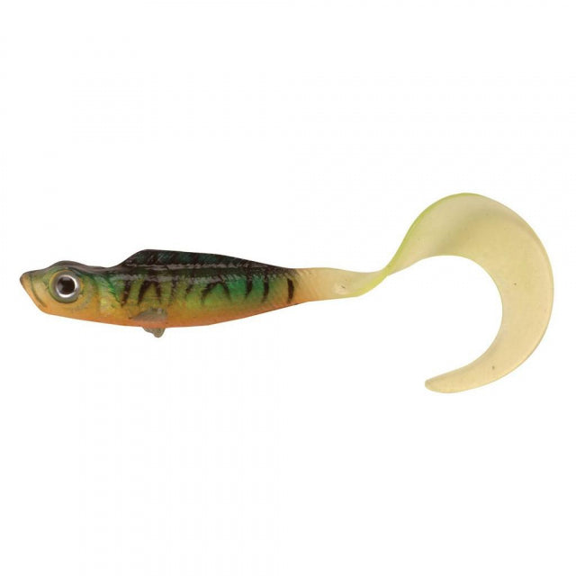 Berkley PowerBait Power Minnow Grub Firetiger