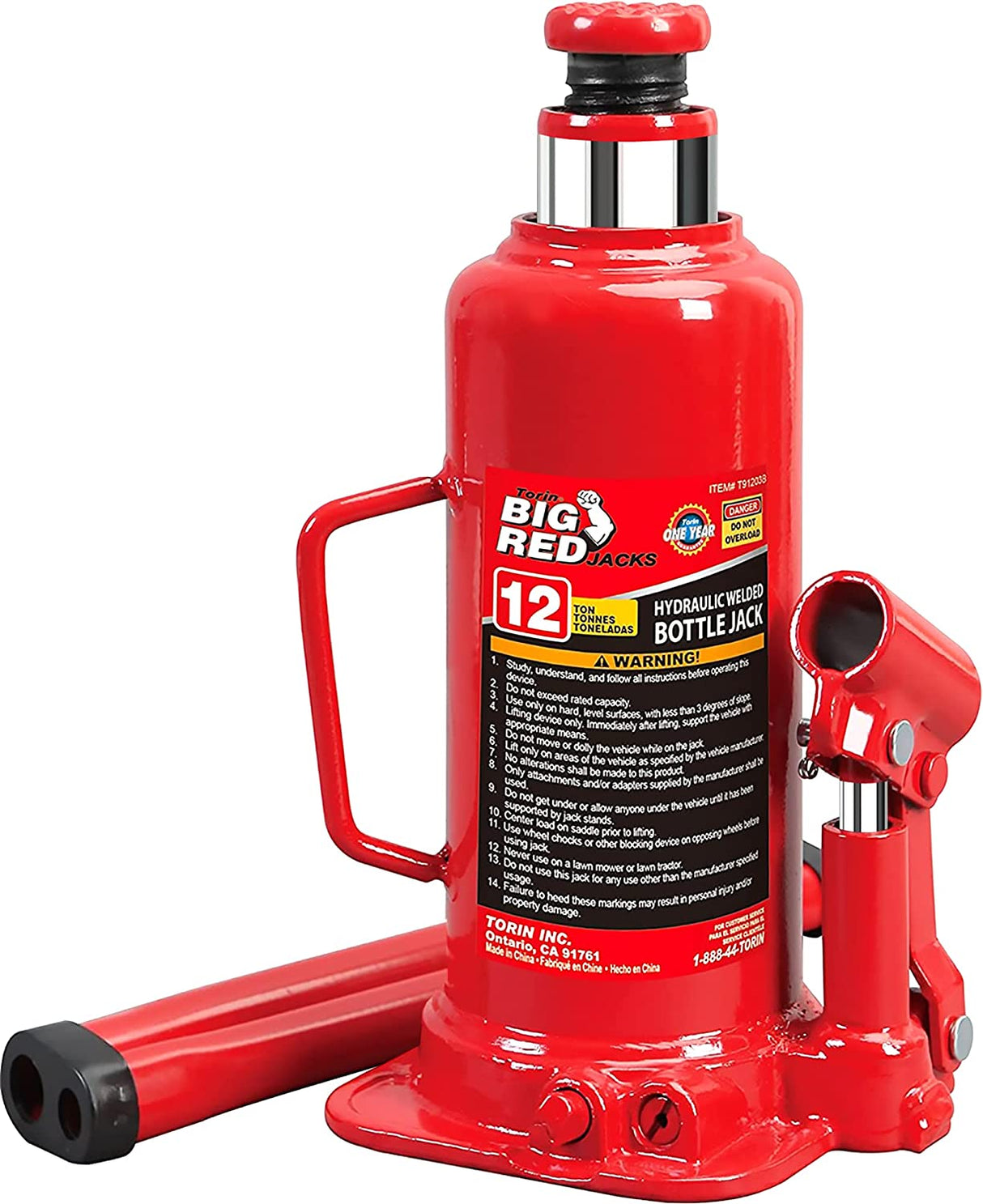 Torin 12T Bottle Jack