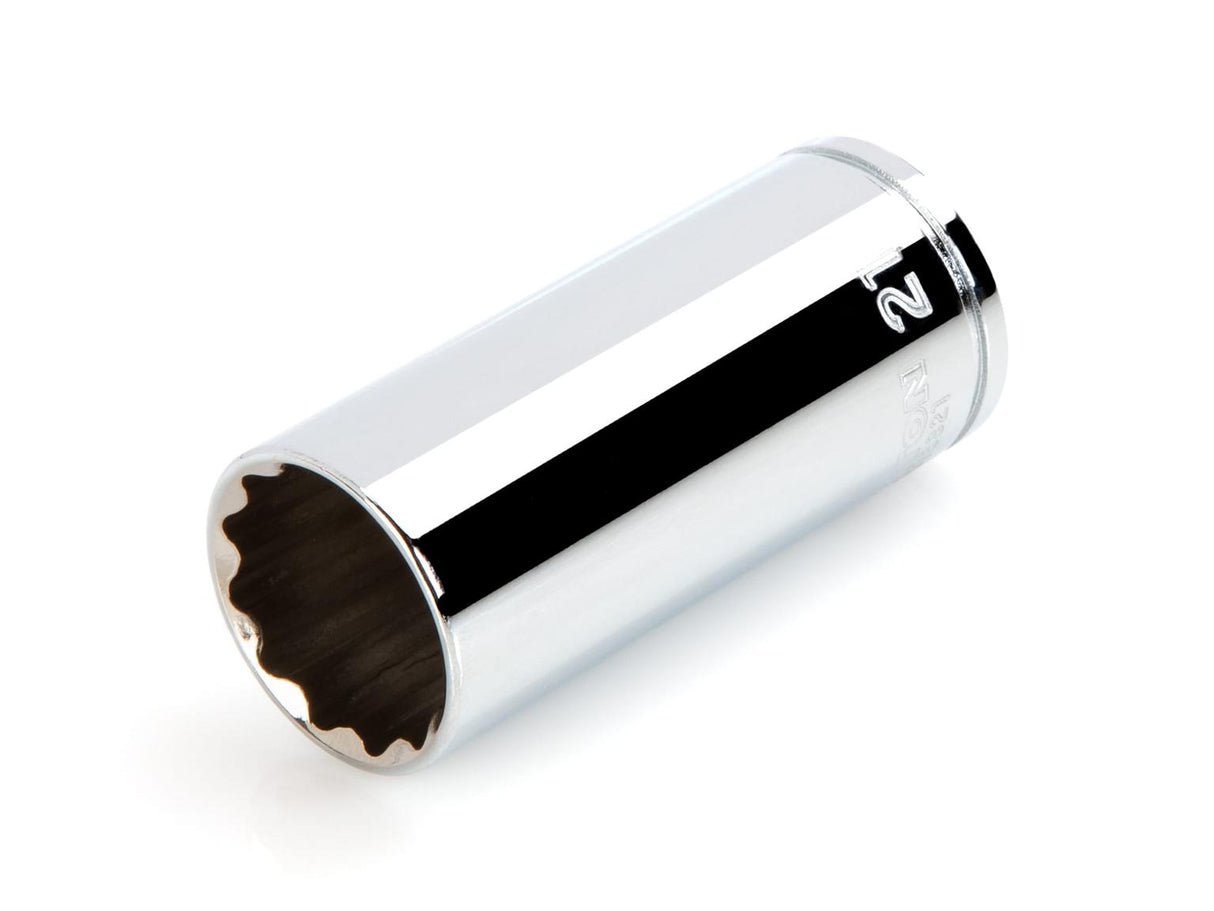 Tekton 3/8 Inch Drive x 21 mm Deep 12-Point Socket