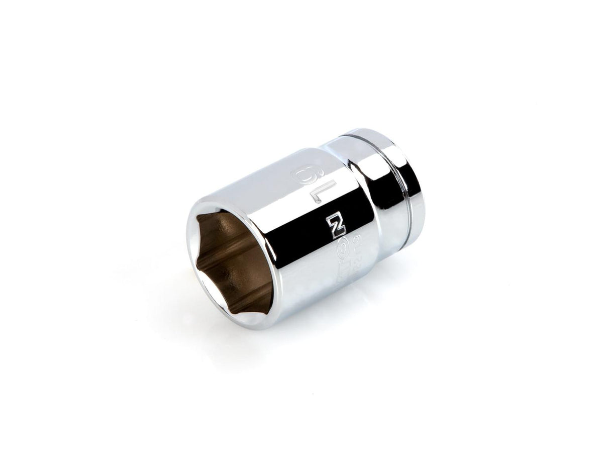 Tekton 1/2 Inch Drive x 19 mm 6-Point Socket