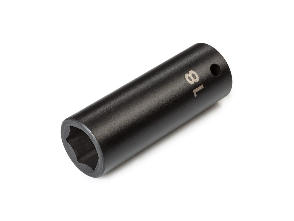 Tekton 1/2 Inch Drive x 18 mm Deep 6-Point Impact Socket / 1/2_DR