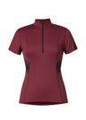 Kerrits Women's Trot On Tech Top Sangria black