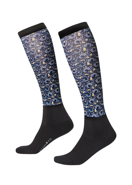 Kerrits Dual Zone Boot Sock Ink make your luck